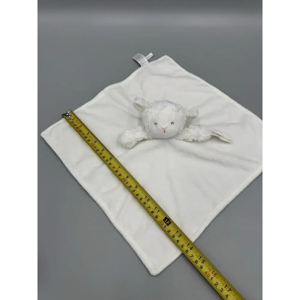 Carters Lamb Lovey White Plush Sheep Baby Security Blanket